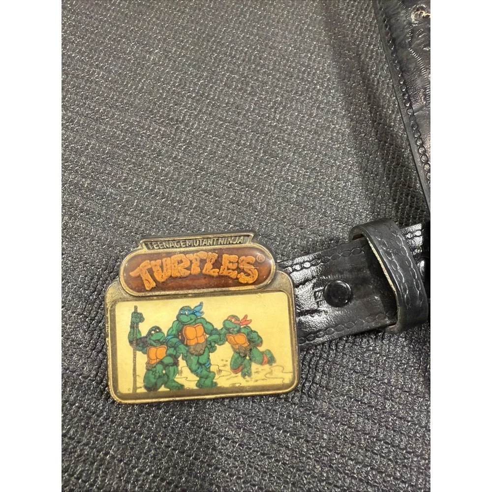 1988 Teenage Mutant Ninja Turtles‎ TMNT Belt & Buckle